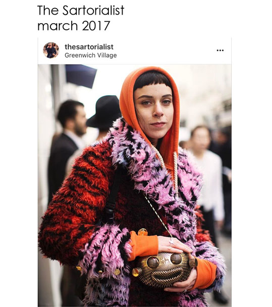 Sartorialist number of march 2017 about Giulia Ber Tacchini Italian jewels and luxury
